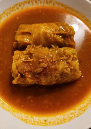 ロールキャベツスープカレー風-レシピのメイン写真