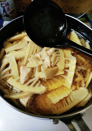 筍と鶏肉の薄味醤油煮込み-レシピのメイン写真