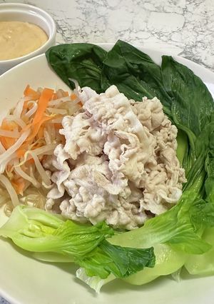 もやし豚シャブ味噌マヨ味(身内専用)-レシピのメイン写真