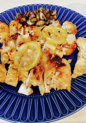 胸肉って気付かないレモンマスタードチキン-レシピのメイン写真