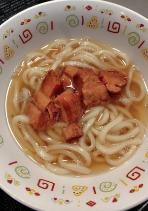 豚の角煮うどん-レシピのメイン写真