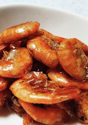 エビ素揚げ　おつまみおかず　簡単-レシピのメイン写真