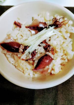 ホタルイカの炊き込みご飯-レシピのメイン写真