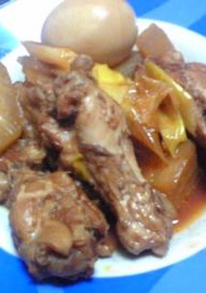 圧力鍋で簡単！鶏肉と大根の煮物-レシピのメイン写真