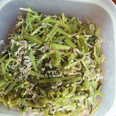 รูปของ みぶ菜・じゃこ・胡麻の ふりかけ♪