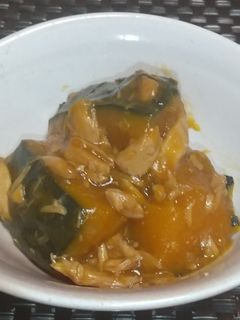 かぼちゃの煮物シーチキン餡かけ-レシピのメイン写真