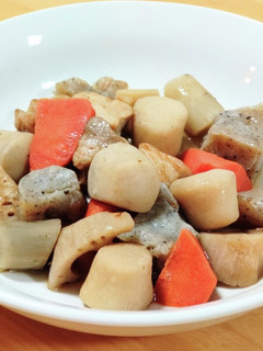 カレー用豚肉と根菜煮-レシピのメイン写真