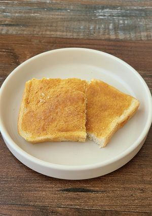保育園おやつの定番！きな粉トースト-レシピのメイン写真