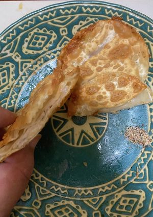 餃子の皮 ブリトー風 ポークチーズ-レシピのメイン写真