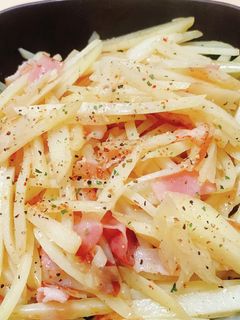 じゃがいもとベーコンのコンソメ炒め-レシピのメイン写真
