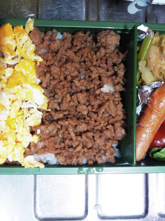 そぼろ弁当-レシピのメイン写真