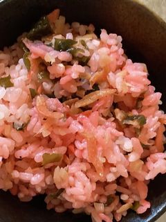 わかめと紅生姜の炊き込みご飯-レシピのメイン写真
