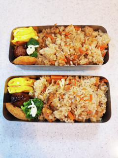 高校生弁当覚え書き284炊き込みご飯-レシピのメイン写真