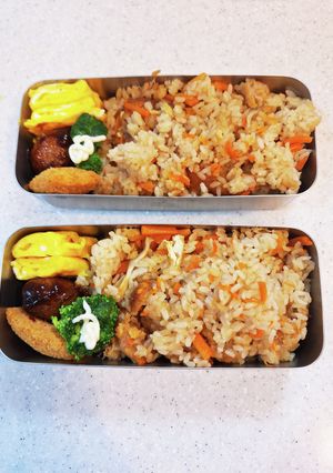 高校生弁当覚え書き284炊き込みご飯-レシピのメイン写真