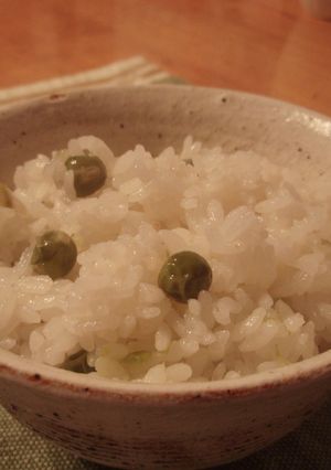 旬です。お豆ごはん-レシピのメイン写真