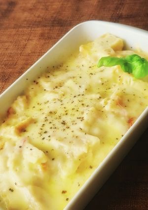 たけのこの米粉グラタン☆10分☆弁当昼食-レシピのメイン写真