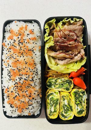 中学生弁当2024.4.18-レシピのメイン写真
