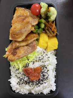 頑張るパパへ105生姜焼き弁当-レシピのメイン写真