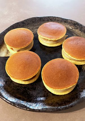白玉米粉のミニどら焼き-レシピのメイン写真