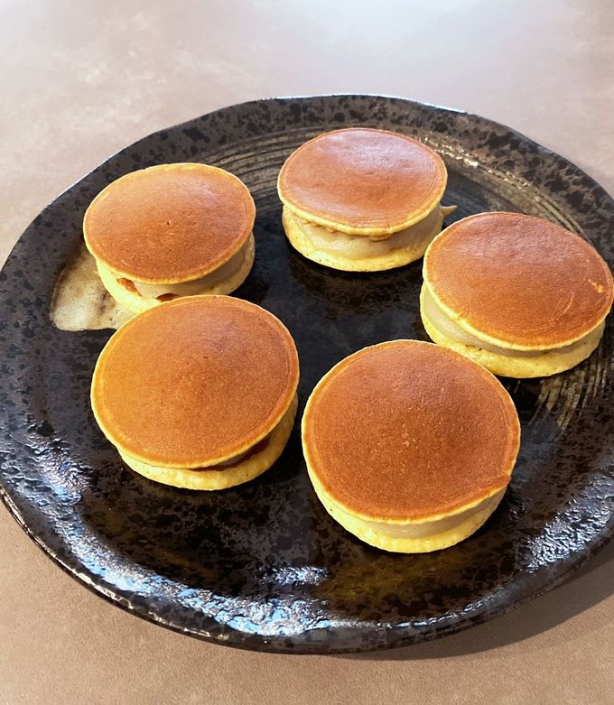 白玉米粉のミニどら焼き-レシピのメイン写真