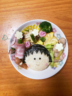 ちびまる子ちゃんプレート-レシピのメイン写真