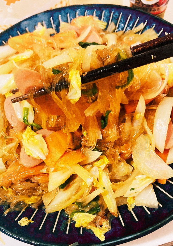簡単♡残り野菜de春雨炒め-レシピのメイン写真