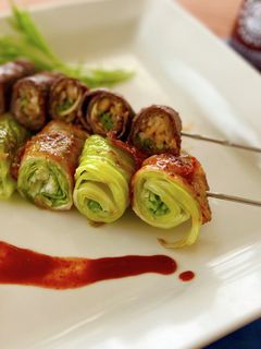 牛肉巻き すき焼き風串♪-レシピのメイン写真