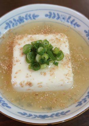超シンプル!豆腐の白だし・生姜あんかけ-レシピのメイン写真