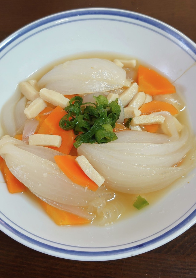 新玉ねぎの白だし煮-レシピのメイン写真