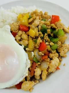 辛くないガパオライス-レシピのメイン写真