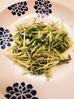 水菜の炒め物-レシピのメイン写真