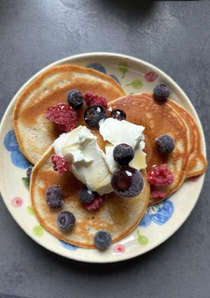 サワードウ　捨て種で作るバナナパンケーキ-レシピのメイン写真