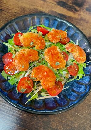 野菜の練り揚げ♪チリソースかけ♡-レシピのメイン写真
