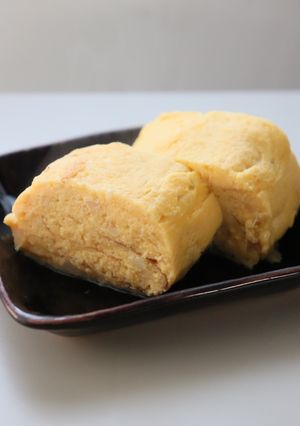 朝昼夕お弁当★簡単★たけのこ入り厚焼卵-レシピのメイン写真