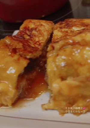 すき焼き卵焼き-レシピのメイン写真