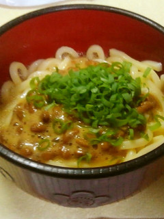 納豆釜玉うどん:袋麺でシンプルお手軽!-レシピのメイン写真