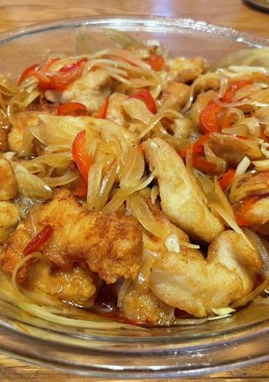 鶏むね肉の南蛮漬け！-レシピのメイン写真
