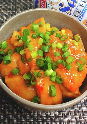 たけのこと鶏肉のピリ辛オイ味噌炒め-レシピのメイン写真