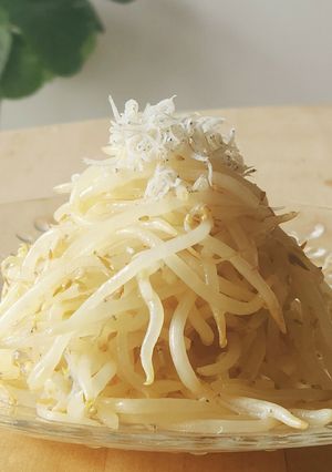モヤシのしらす和え☆シャキシャキ☆節約-レシピのメイン写真