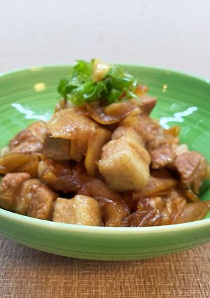 新生姜と豚バラの甘辛煮！-レシピのメイン写真