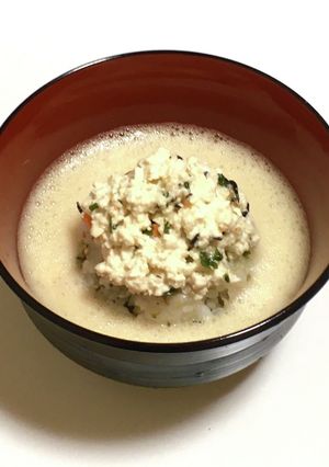 納豆卵かけ白和えご飯-レシピのメイン写真