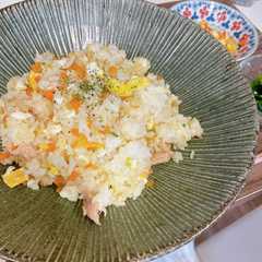 รูปของ レンジでかんたん ツナたまピラフ