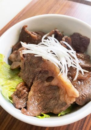 カルビ丼-レシピのメイン写真