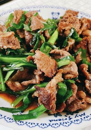 牛肉とニラ炒め-レシピのメイン写真