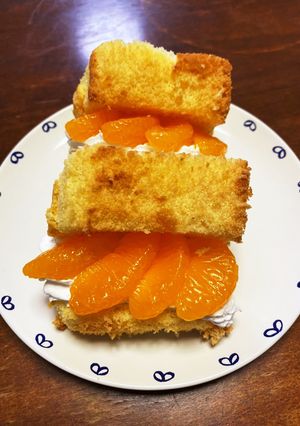 オレンジシフォンケーキ-レシピのメイン写真