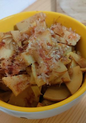 自分メモたけのこ土佐煮-レシピのメイン写真
