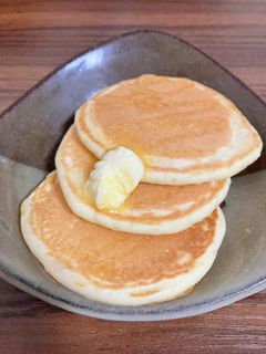 ホットケーキミックス使わずにホットケーキ-レシピのメイン写真