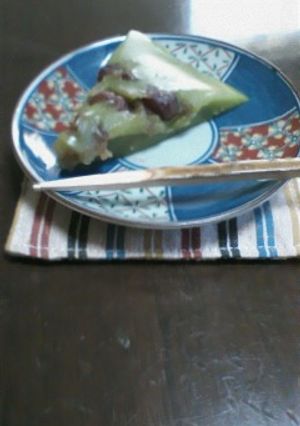 ちょー簡単!あずき抹茶ういろう-レシピのメイン写真