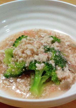 木の明太ひき肉あんかけ-レシピのメイン写真