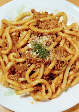 デミグラスソース焼きうどん-レシピのメイン写真